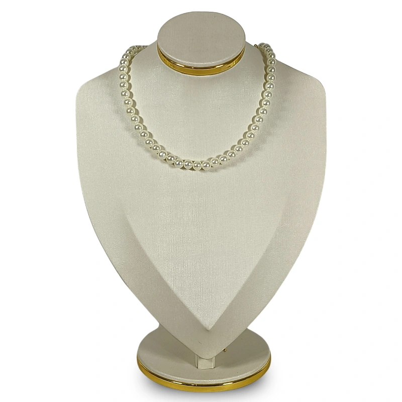 COLAR FEMININO GOTAS PÉROLAS