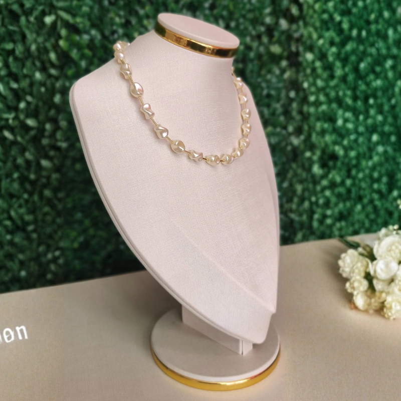 COLAR PÉROLAS DE RESINA ELEGANCE - alternativa