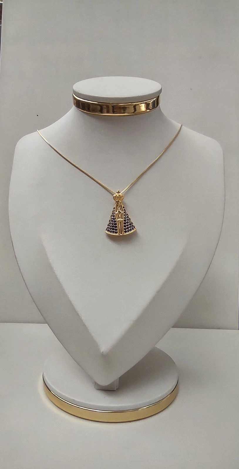 CORRENTE FOLHEADA NOSSA SENHORA